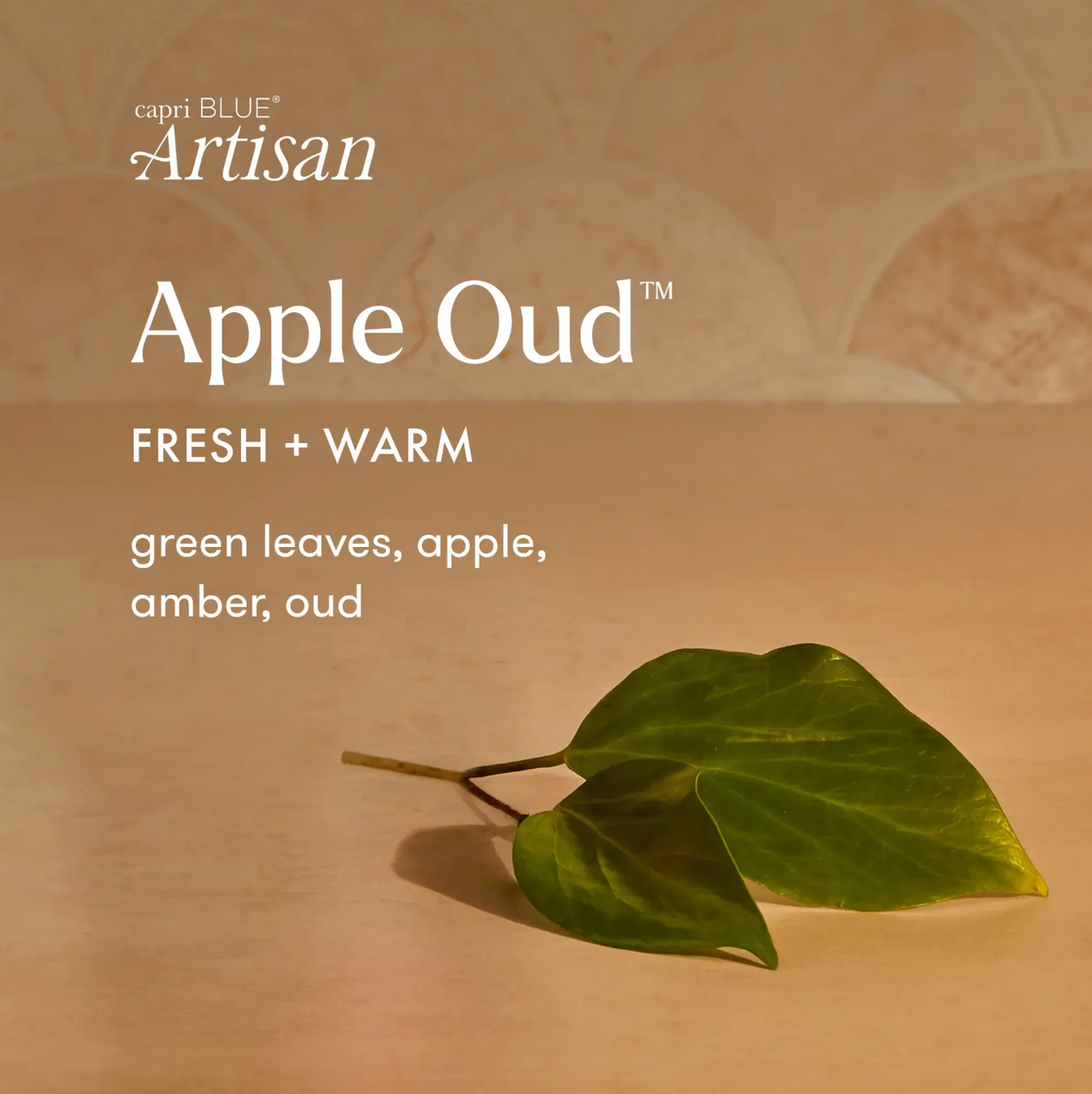 Capri Blue Apple Oud Artisan Tuscan Radiance Signature Candle