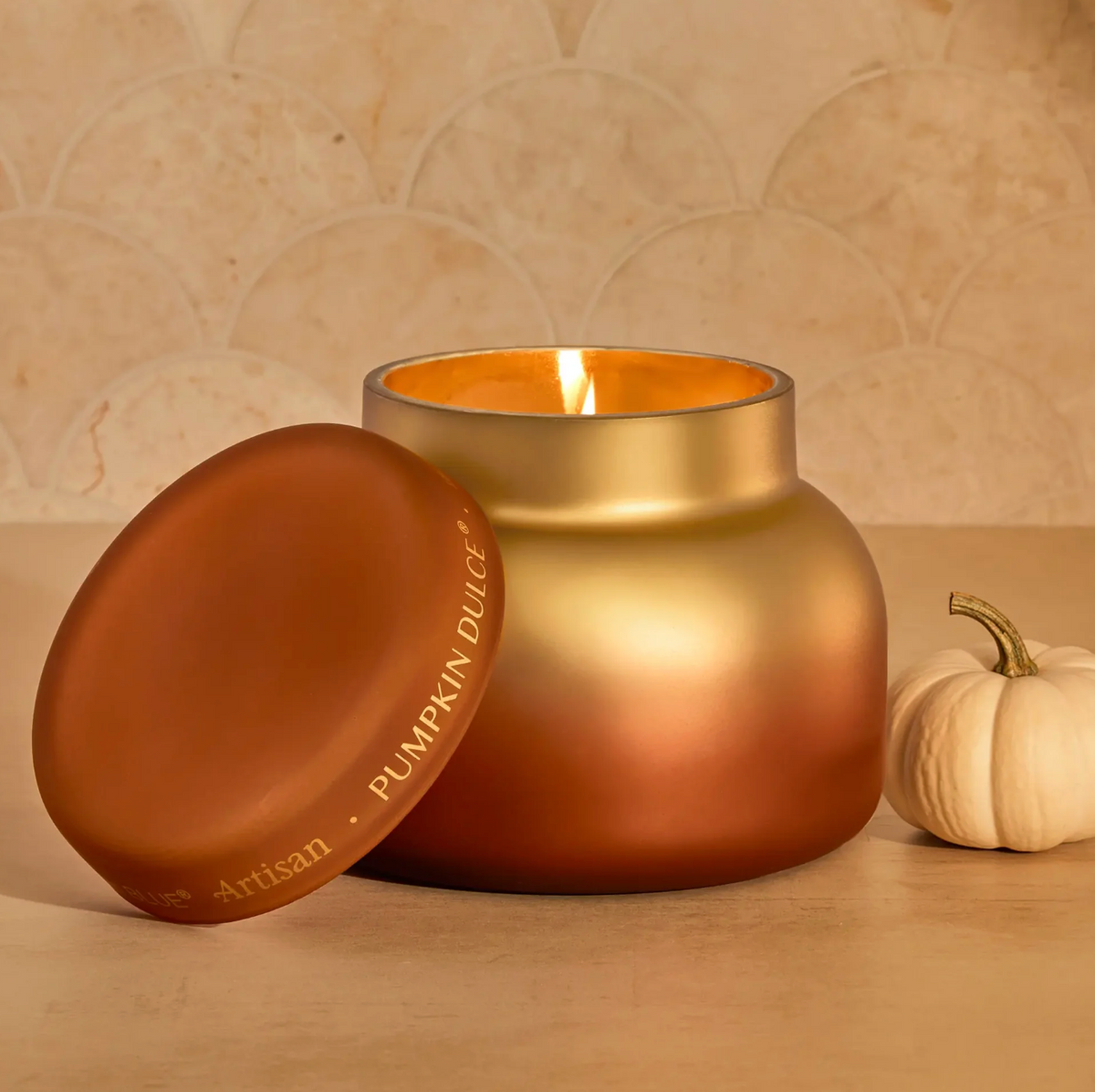 Capri Blue - Pumpkin Dulce Artisan Tuscan Radiance Signature Candle