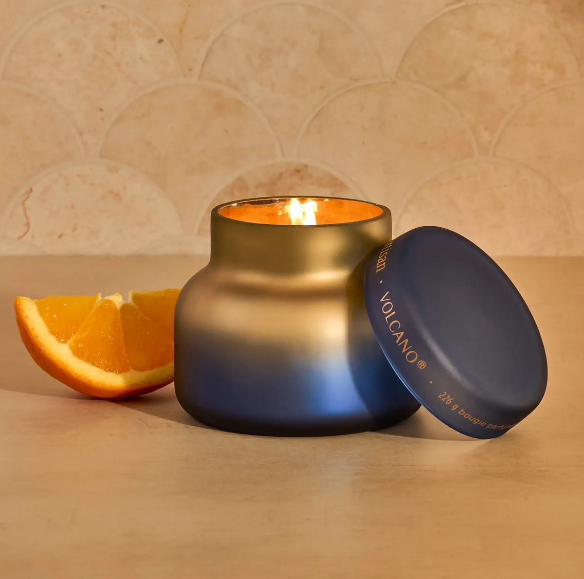 Capri Blue - Volcano Artisan Tuscan Radiance Petite Candle