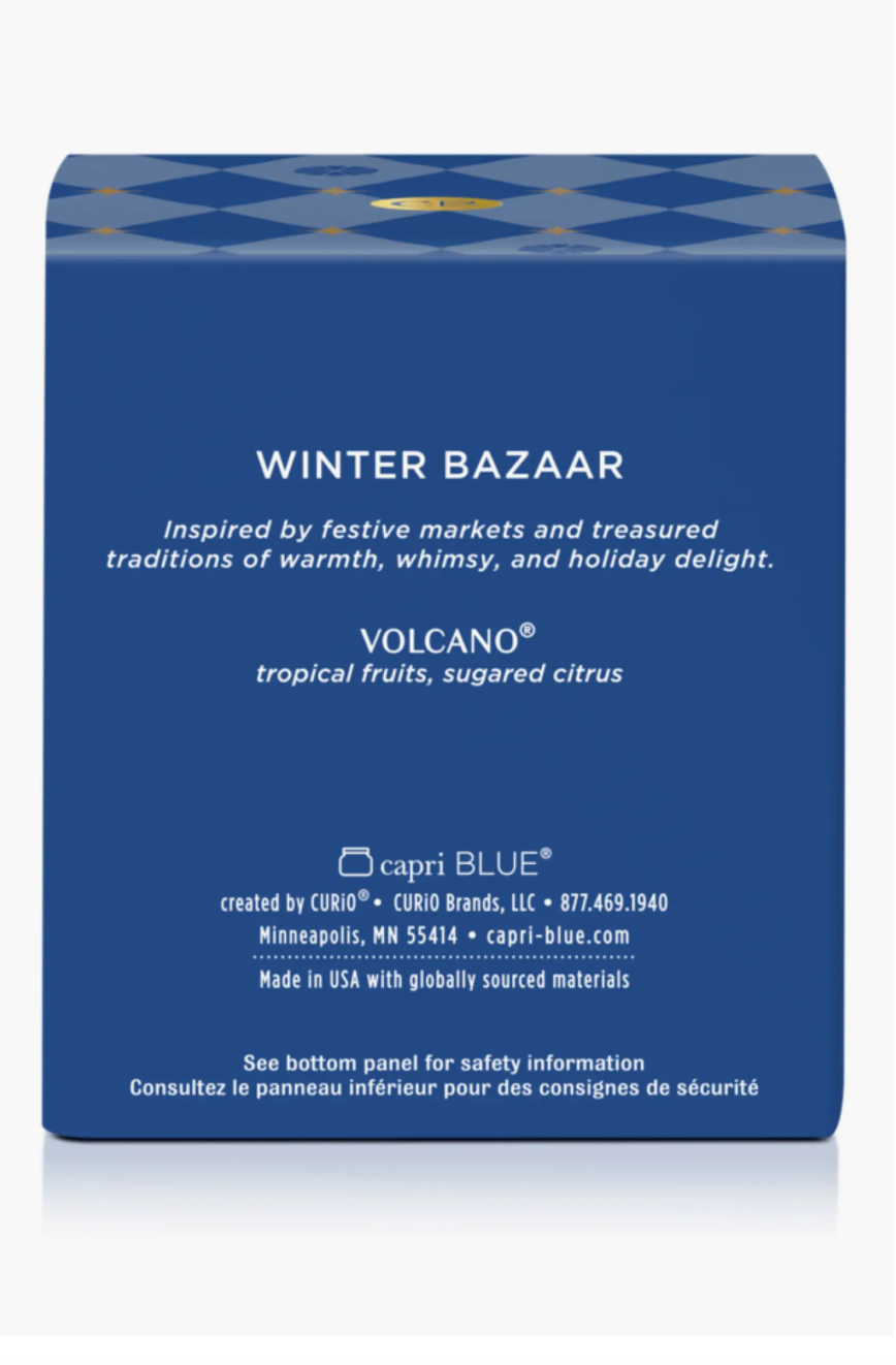Capri Blue - Volcano Artisan Winter Bazaar Boxed Tumbler