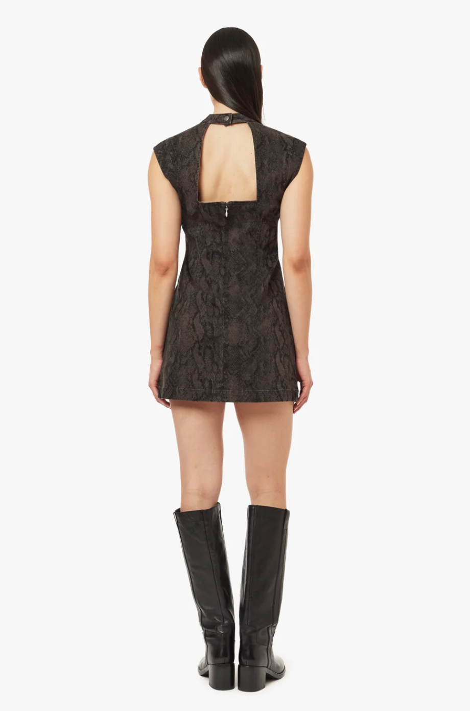 Habitual Structured Mini Dress