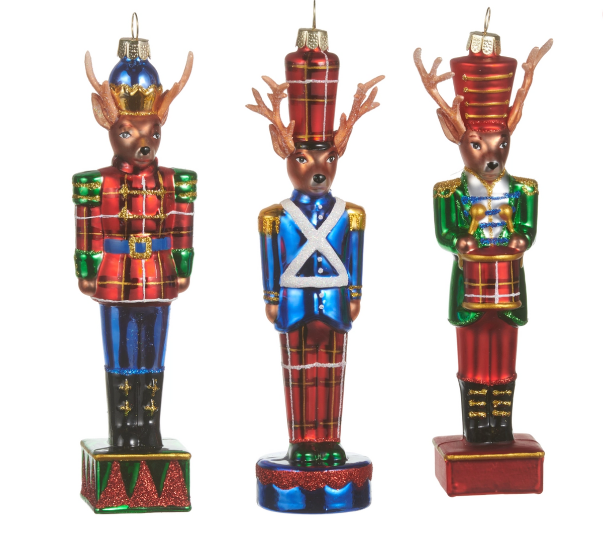 Deer Nutcracker Ornament