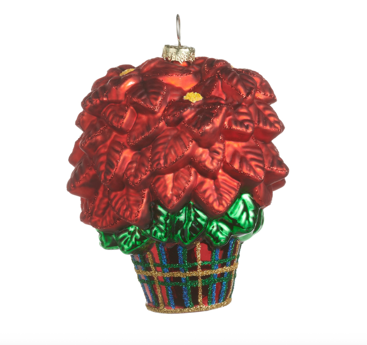 Poinsettia Ornament