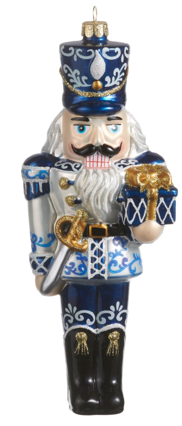 Chinoiserie Nutcracker Ornament