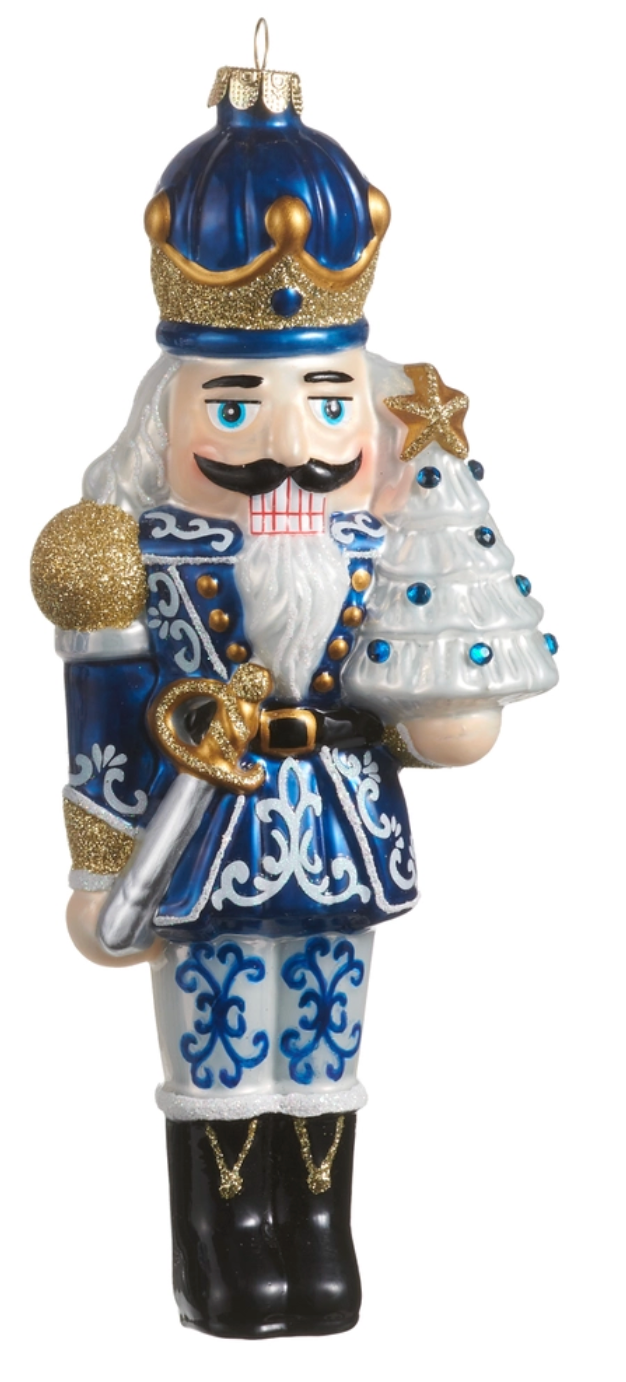 Chinoiserie Nutcracker Ornament