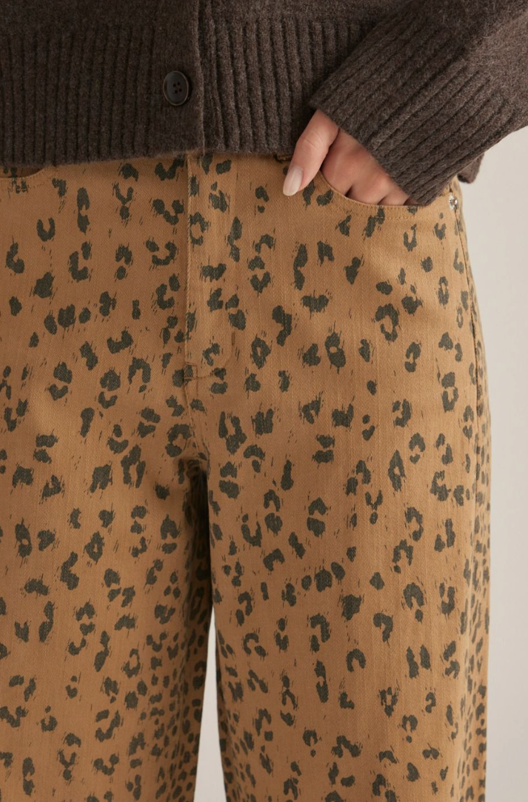 Wild Side Leopard Jeans