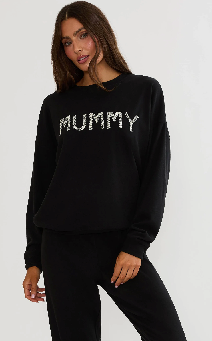 Beach Riot Devyn Oversized Sweatshirt - Midnight Mummy