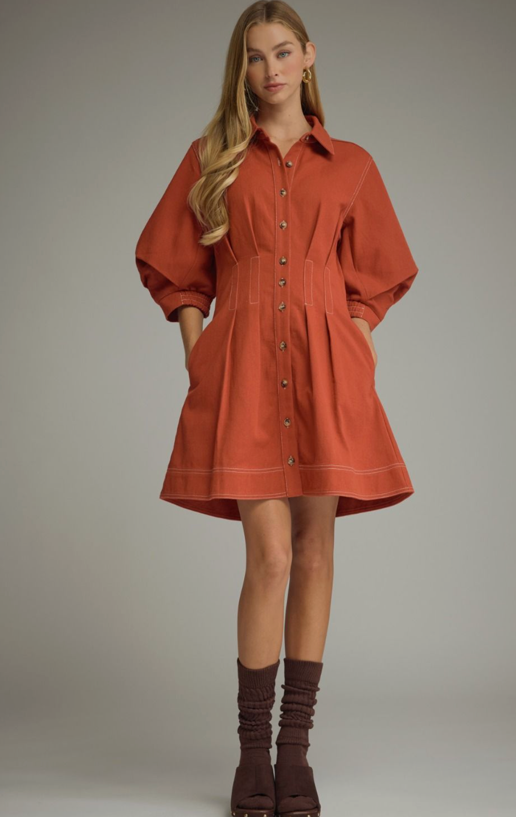 Autumn on Main Dress