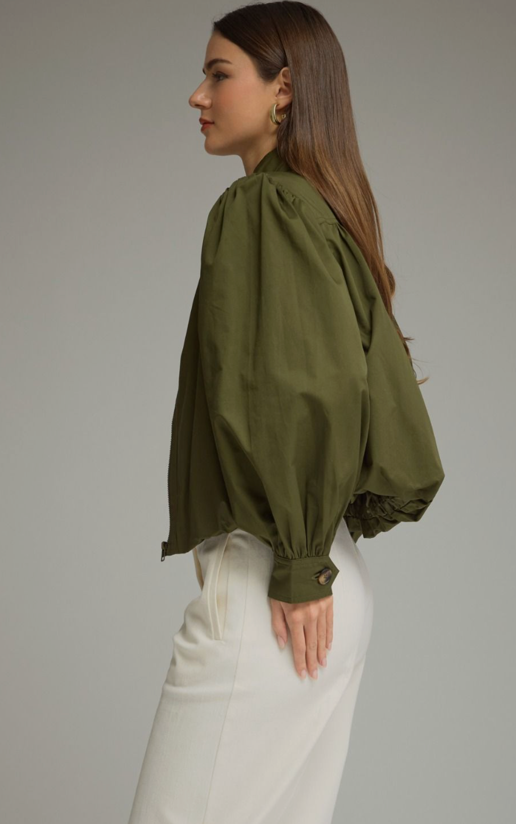 Off Duty Olive Jacket