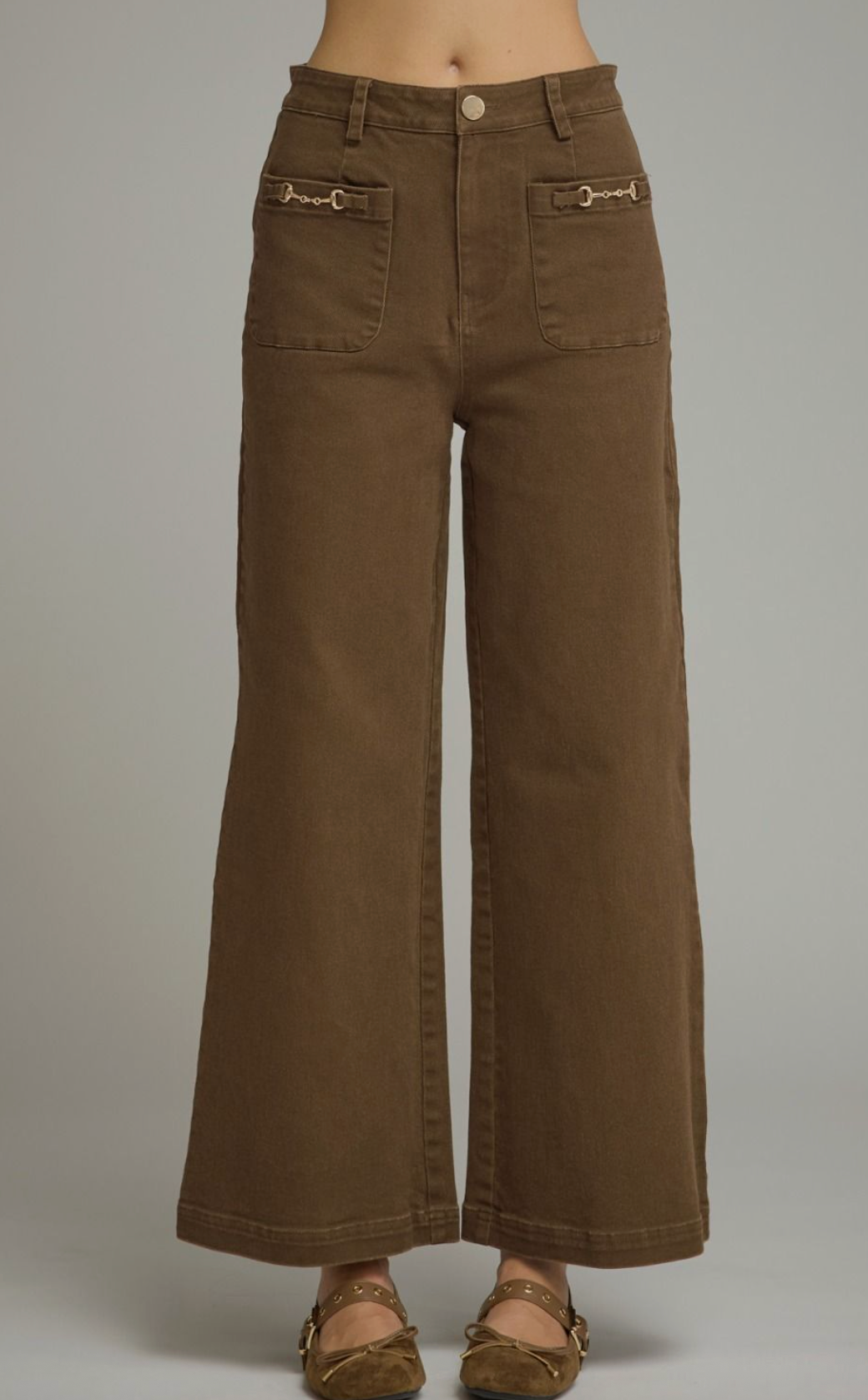Saddle Social Wide Leg Jeans