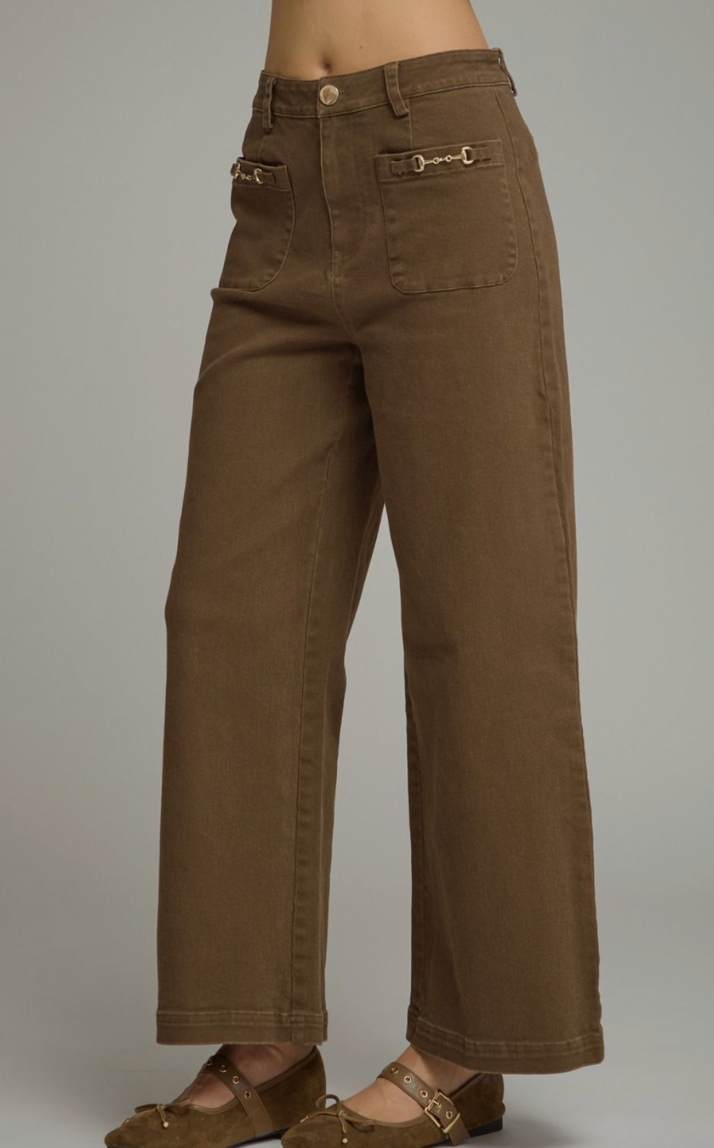 Saddle Social Wide Leg Jeans