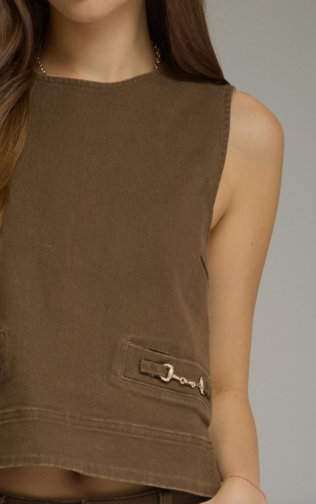 Saddle Social Top