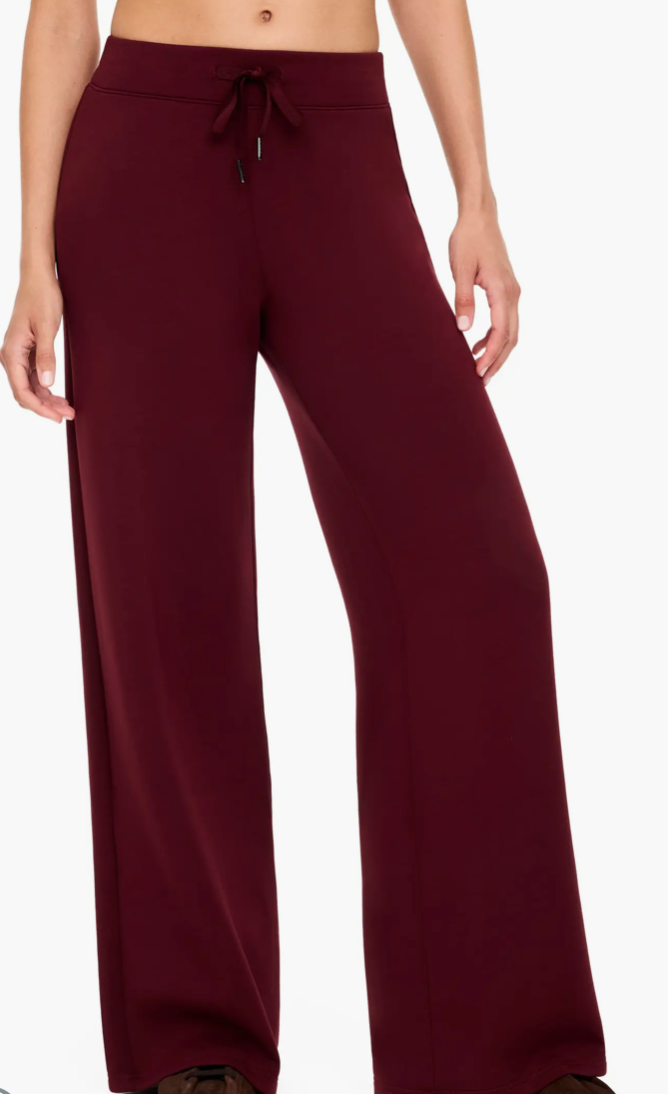 SPANX AirEssentials Pleated Trouser - Vino