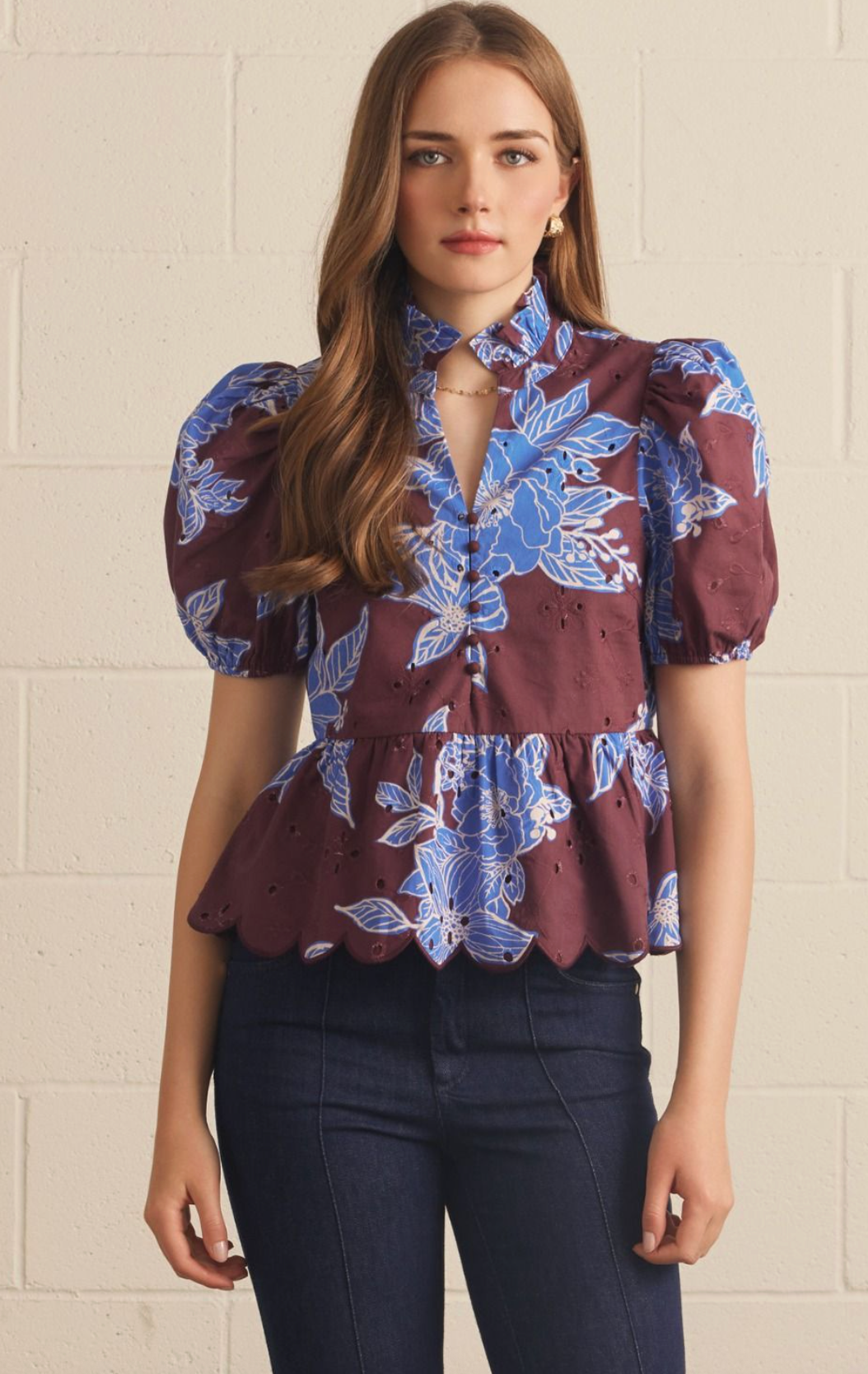Falling for Florals Top