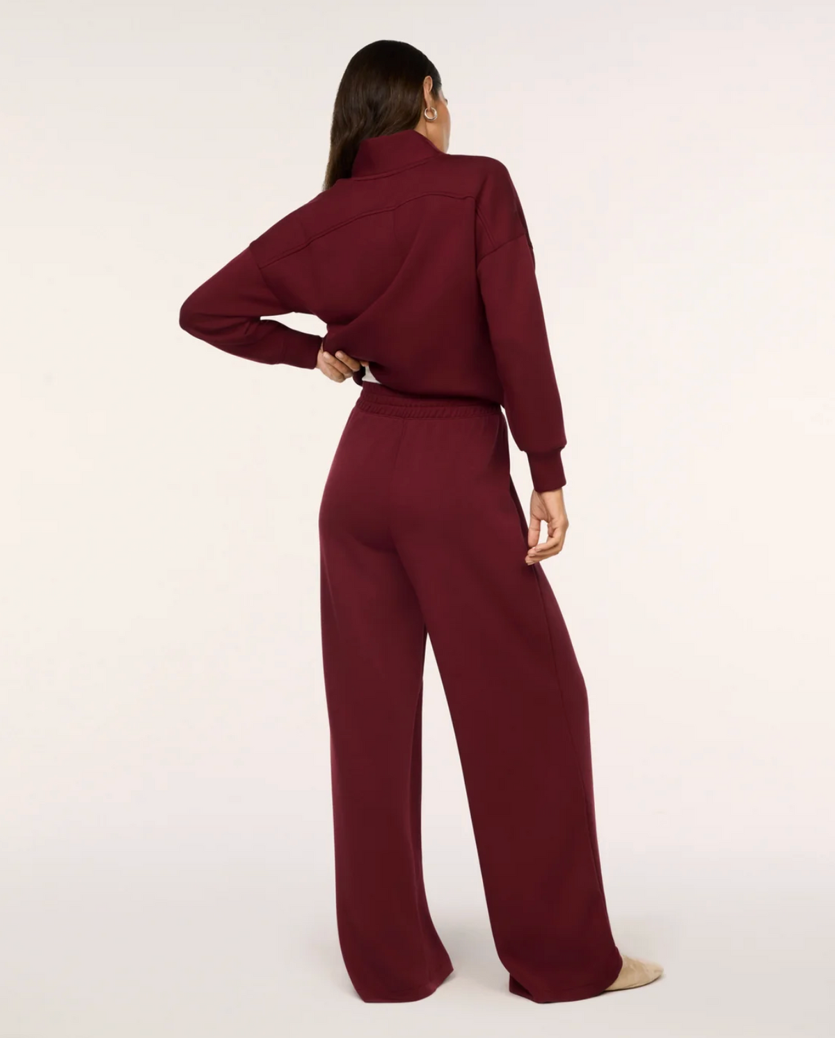 SPANX AirEssentials Pleated Trouser - Vino