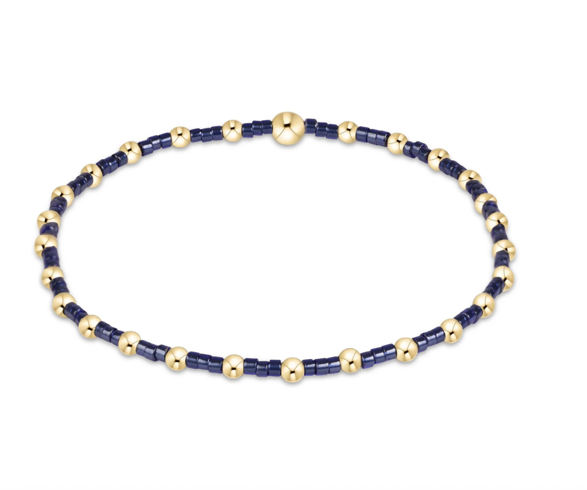 E Newton Hope Sincerity Bracelet - Navy