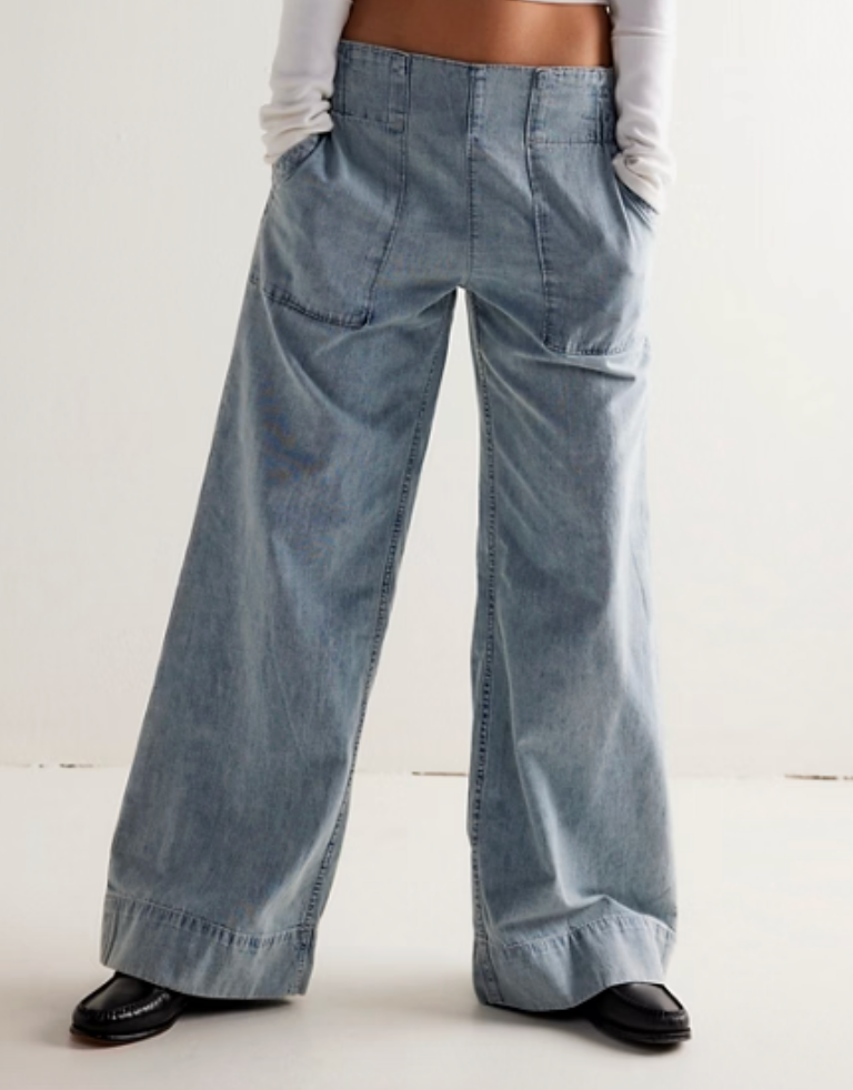 Breezy Denim Pull On - Dusk