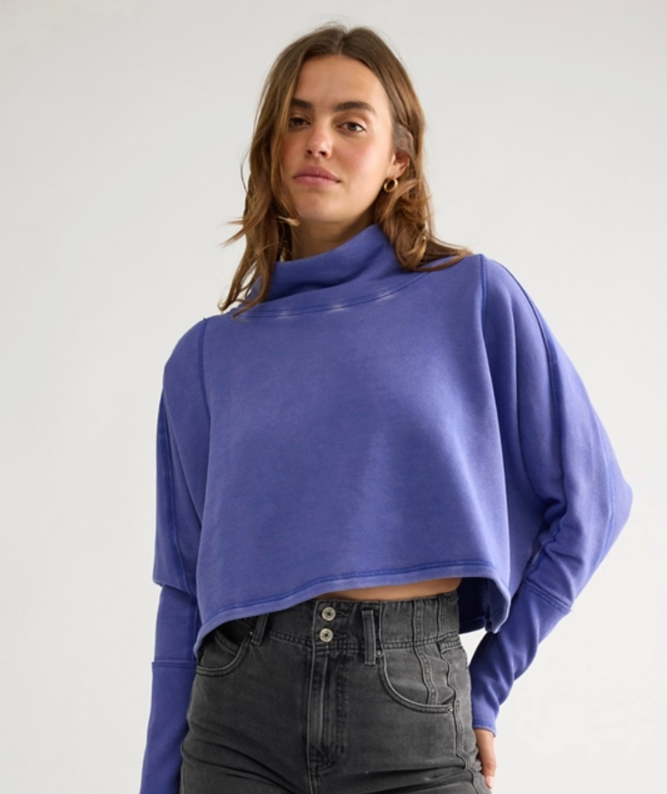 My Girl Pullover - Blue Beam