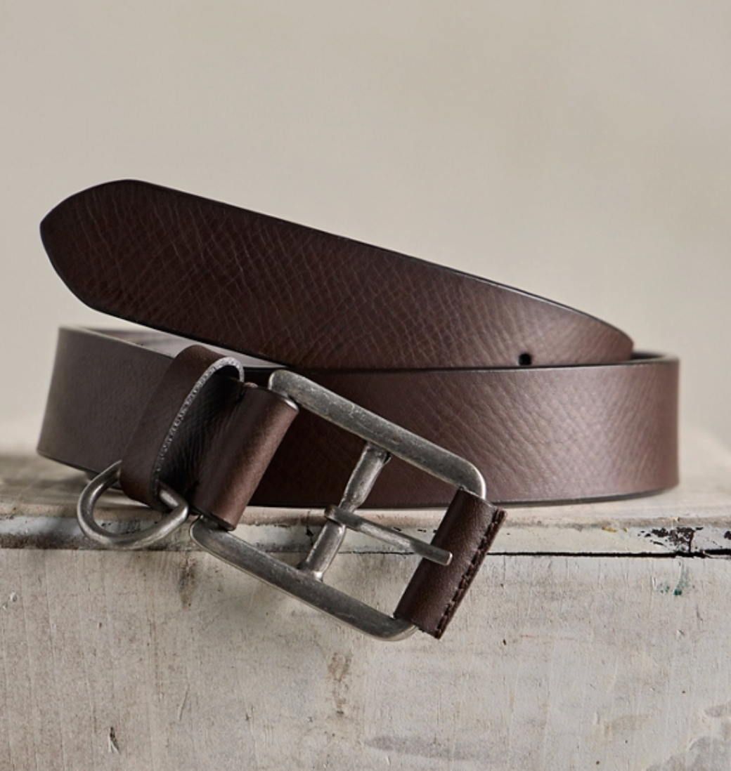 Free People Brooklyn Belt - Bitter Bark