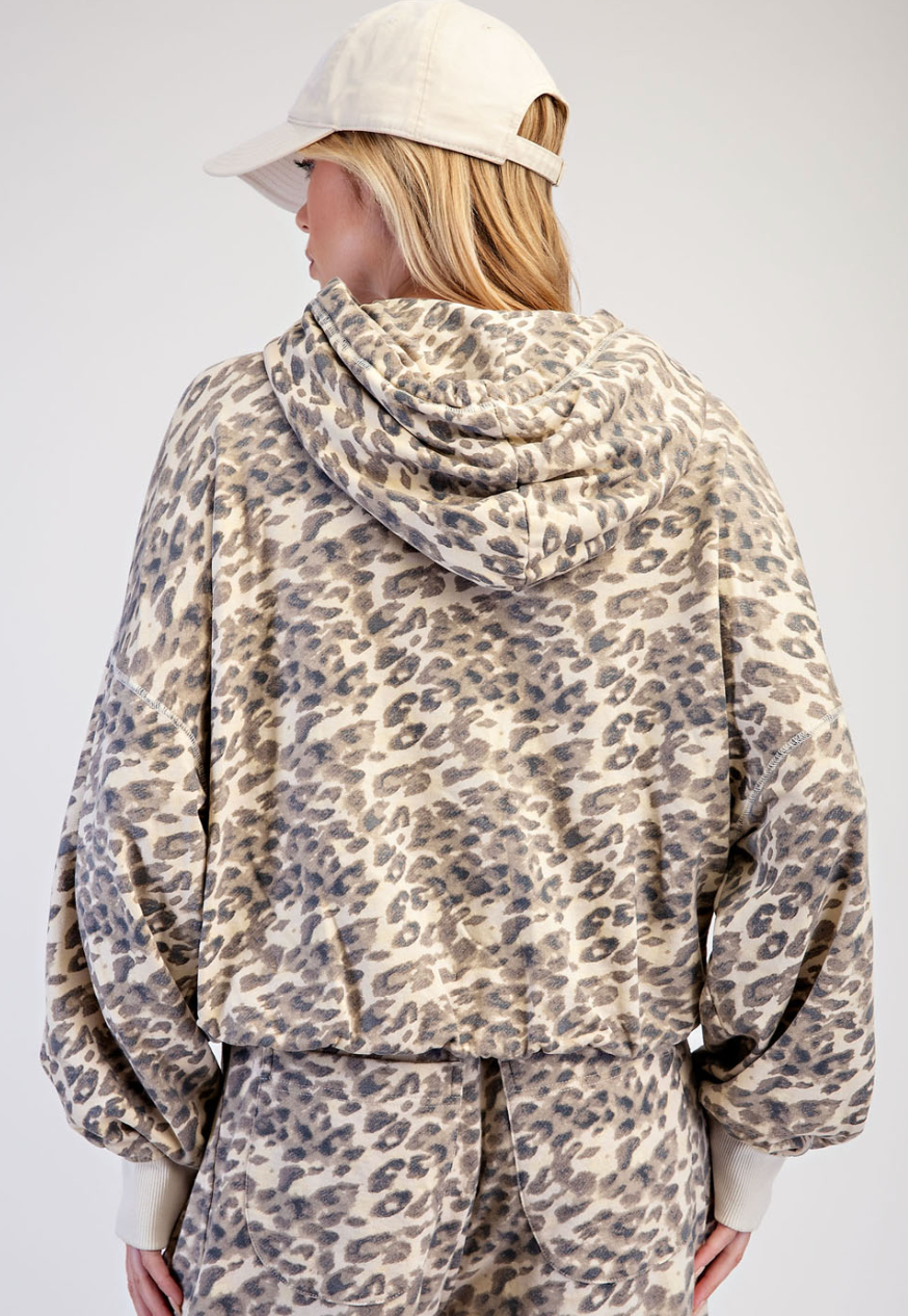 Syvlie Bubble Hem Sweatshirt
