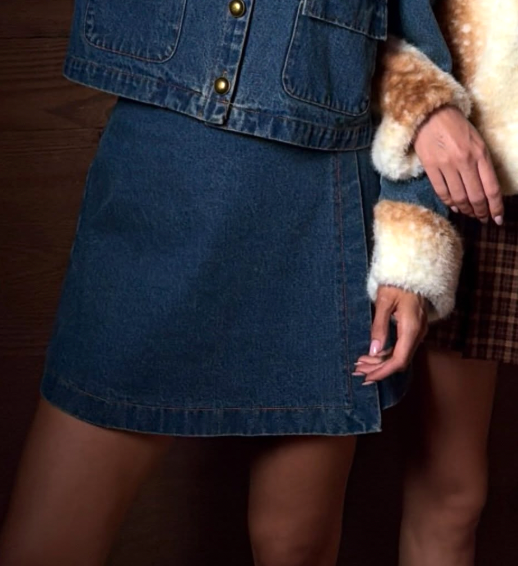 Ellie Denim Skirt