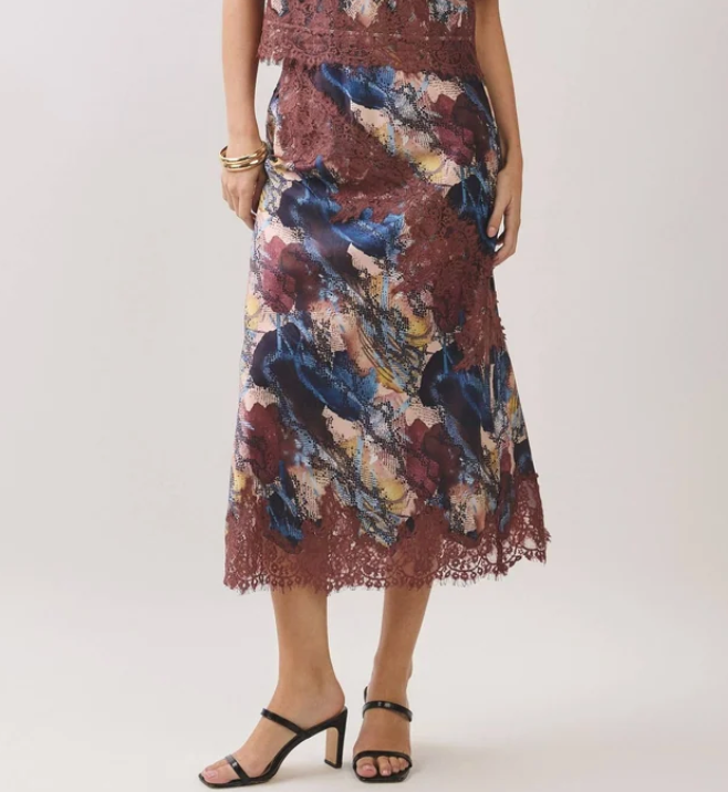 Paisley Multi Skirt