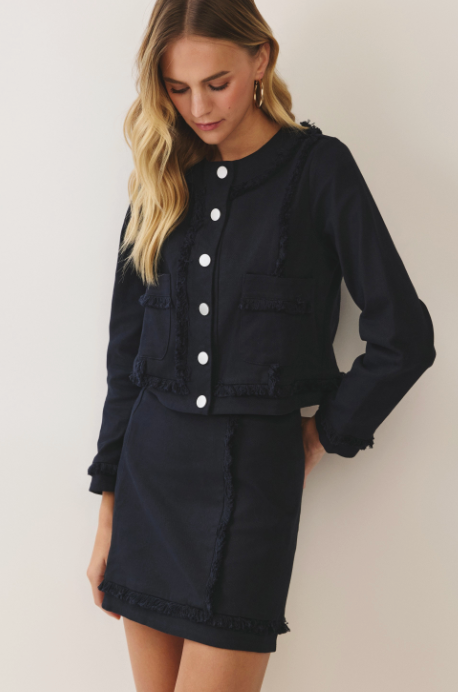 Nora Navy Jacket