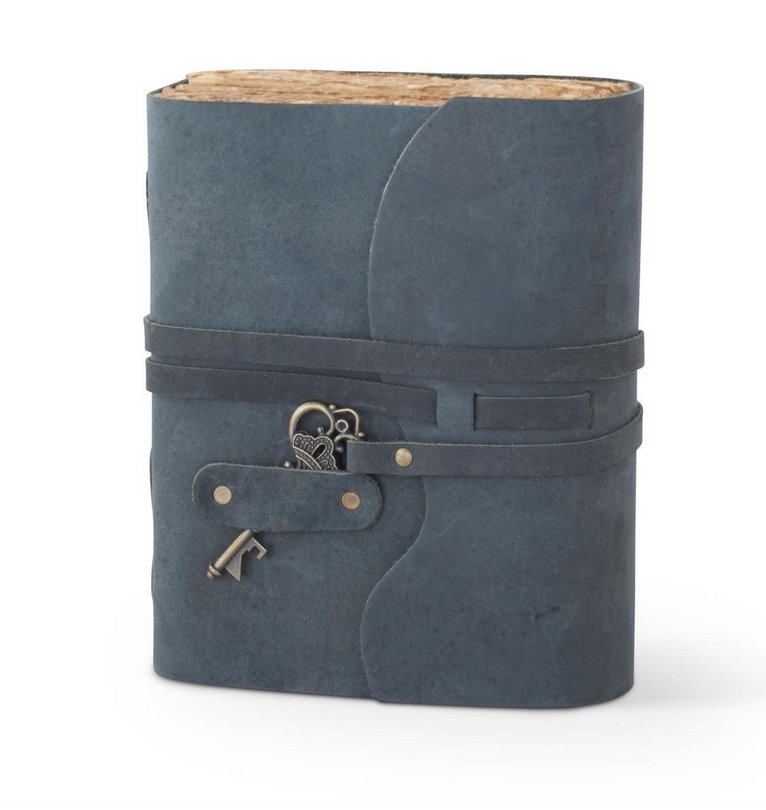 Handcrafted Leather Journal with Key