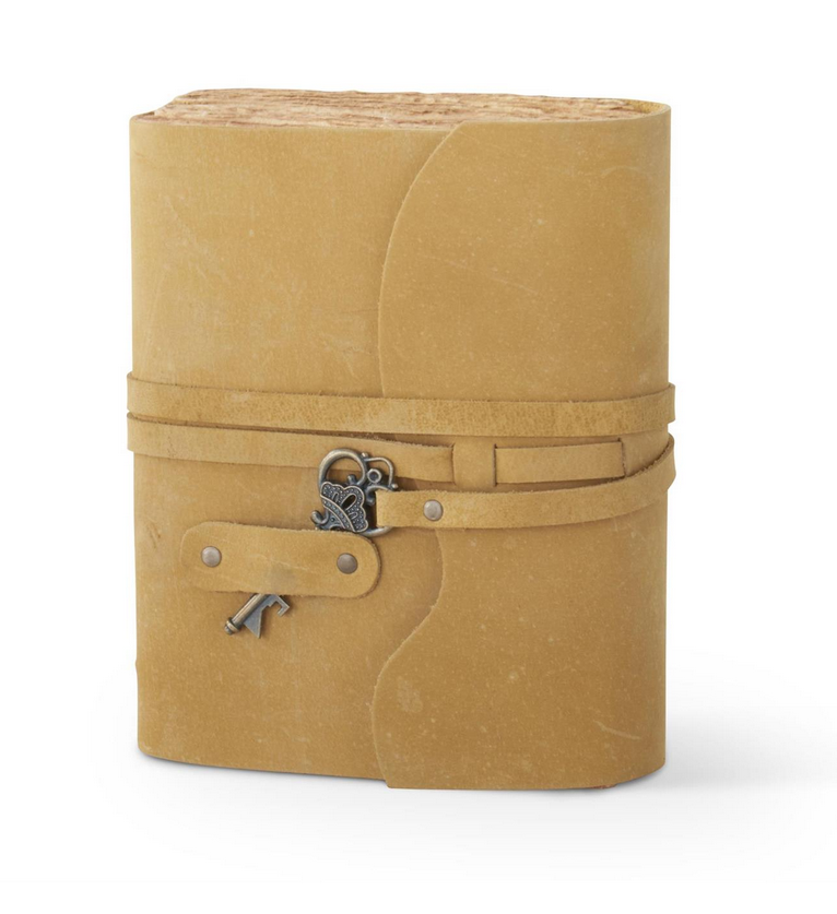 Handcrafted Leather Journal with Key