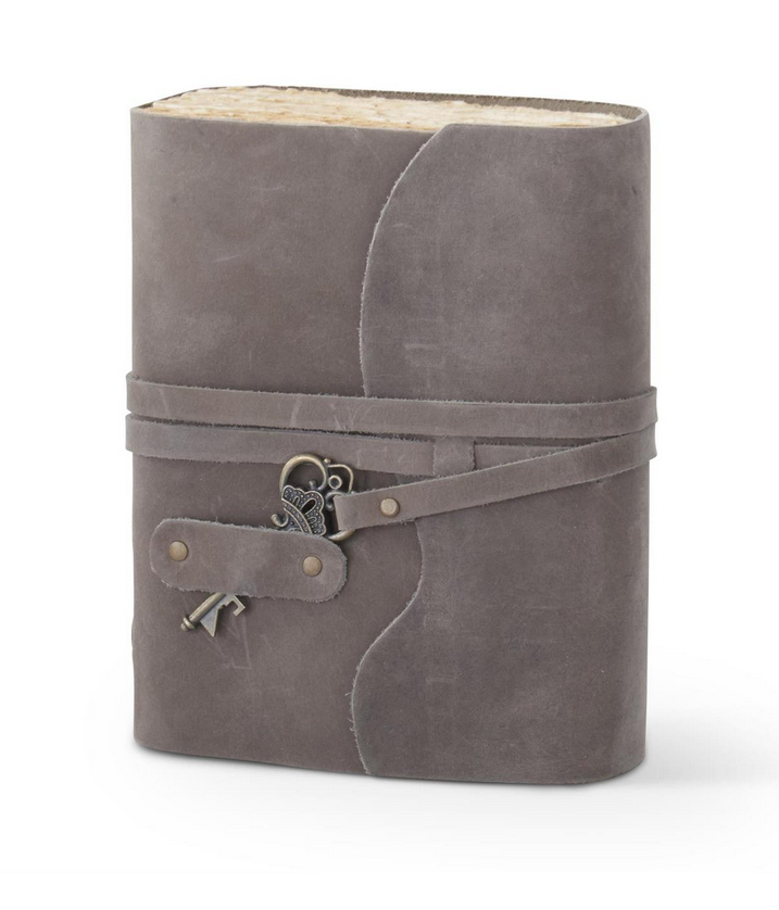 Handcrafted Leather Journal with Key