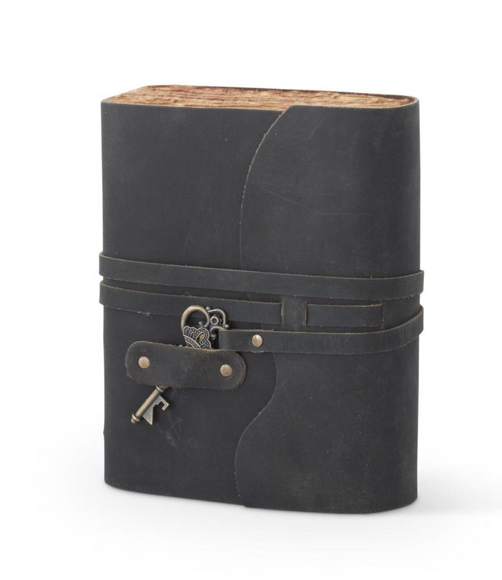 Handcrafted Leather Journal with Key