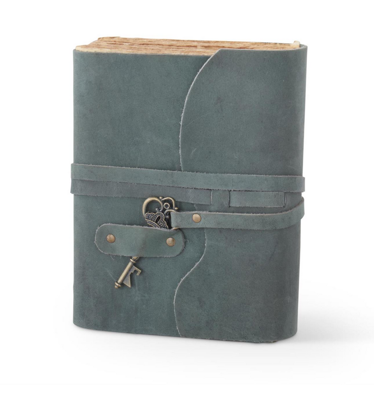 Handcrafted Leather Journal with Key