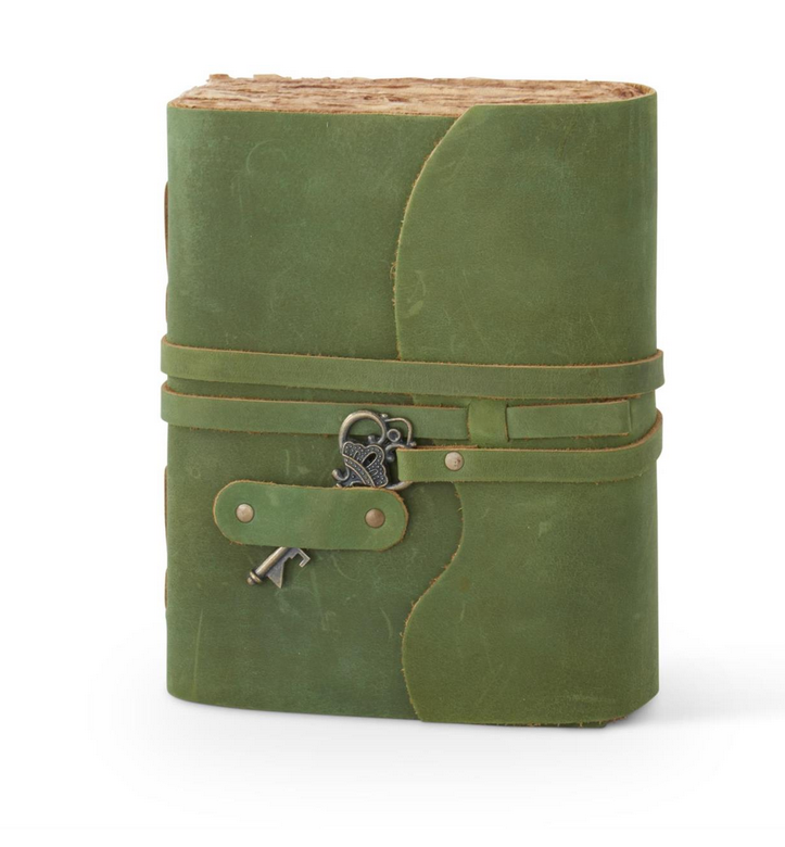 Handcrafted Leather Journal with Key
