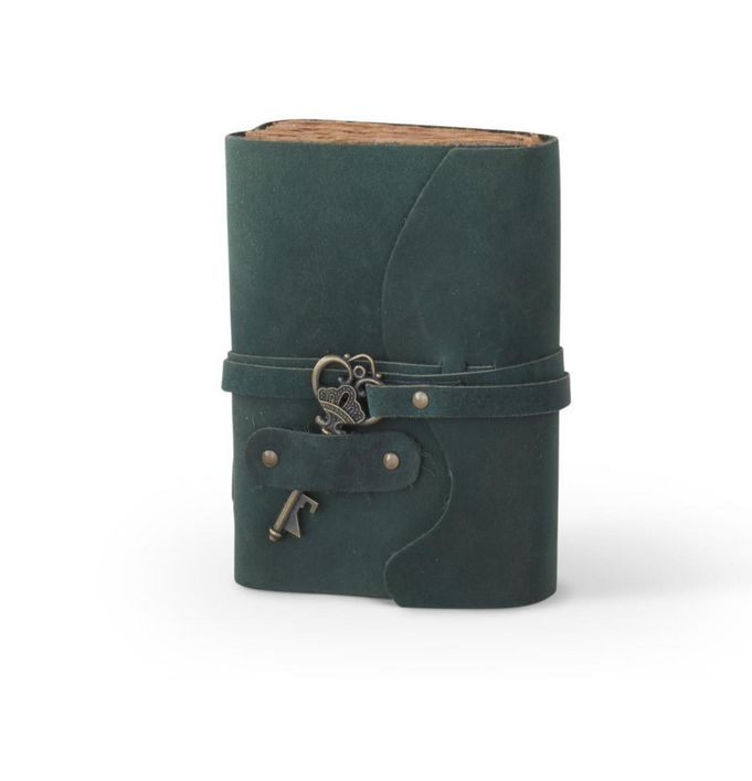 Handcrafted Leather Journal with Key