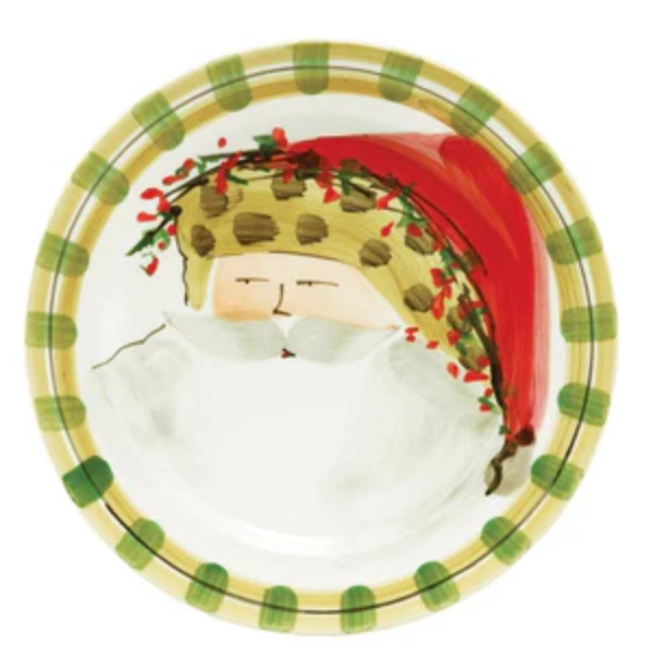 Vietri Old St. Nick Assorted Dinner Plates - Sold Individually