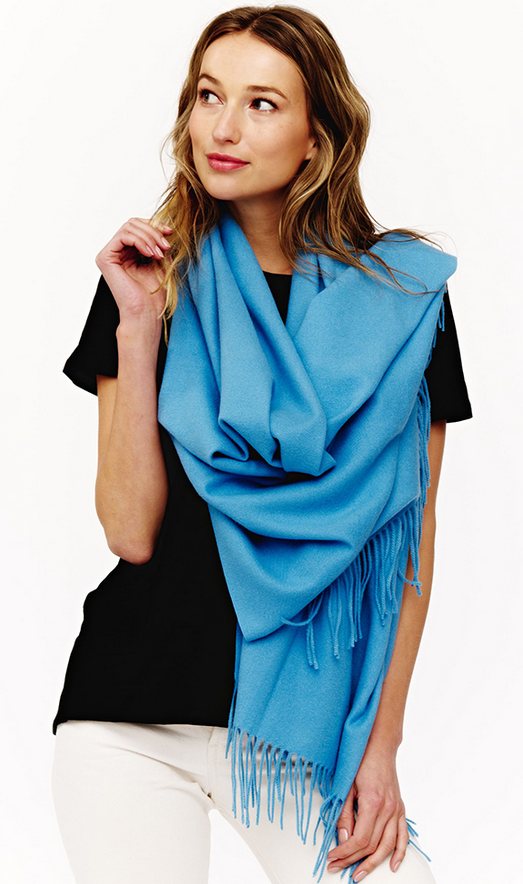 Aurora Cashmere Blend Wrap