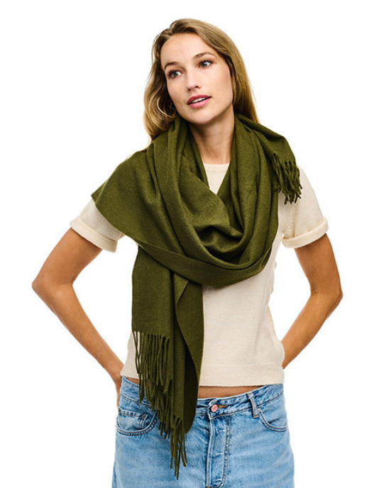 Aurora Cashmere Blend Wrap
