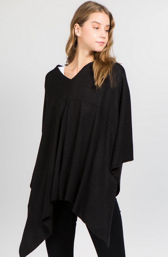 Maya 4 Season Cashmere Touch Poncho