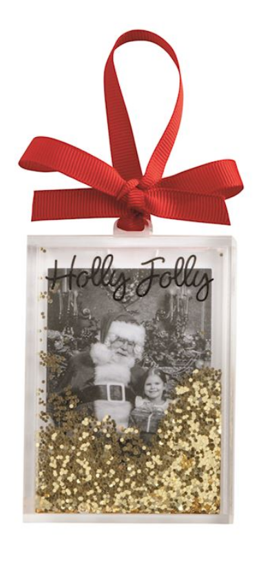 Glitter Photo Ornament