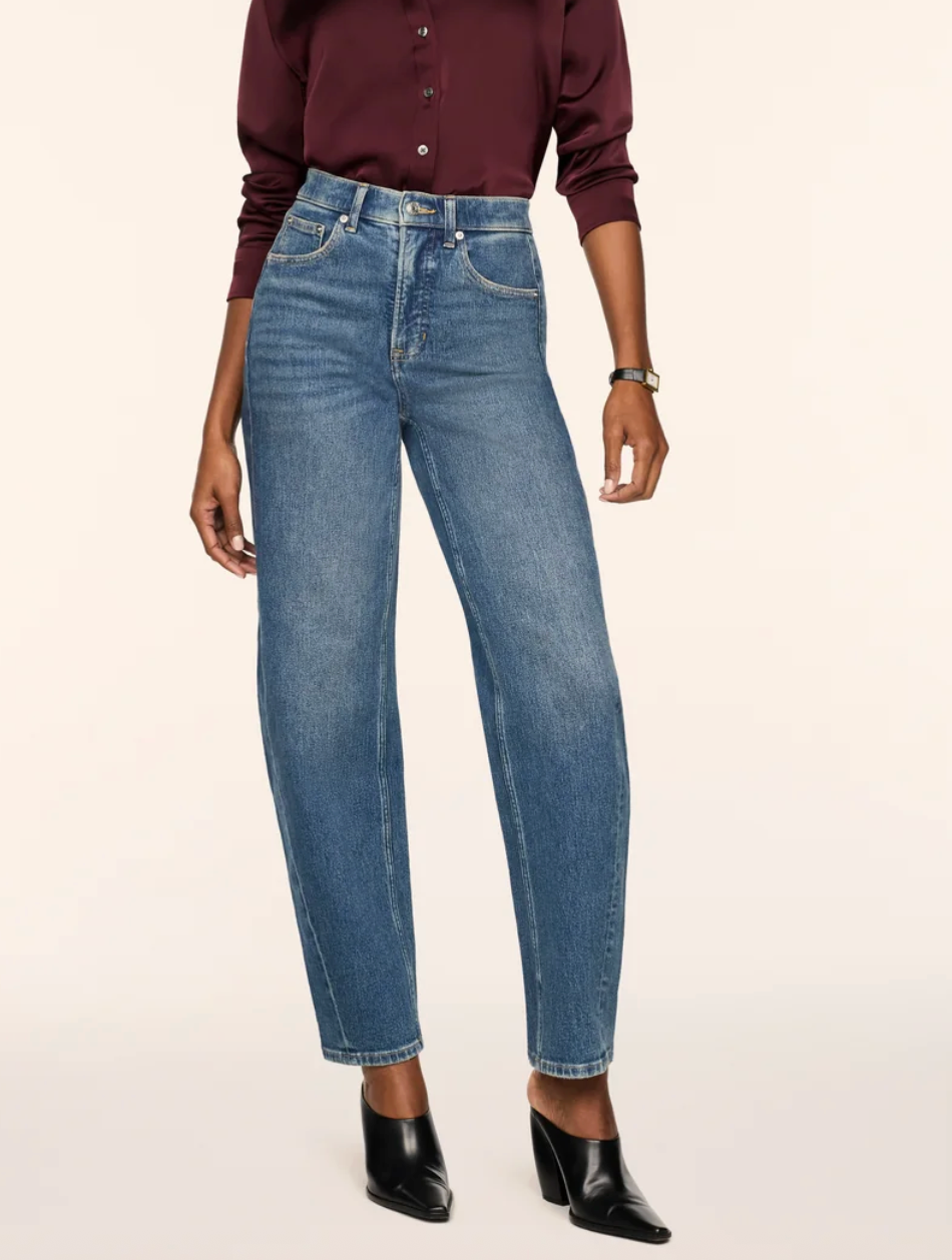 SPANXshape Authentic 360 Barrel Leg Jeans
