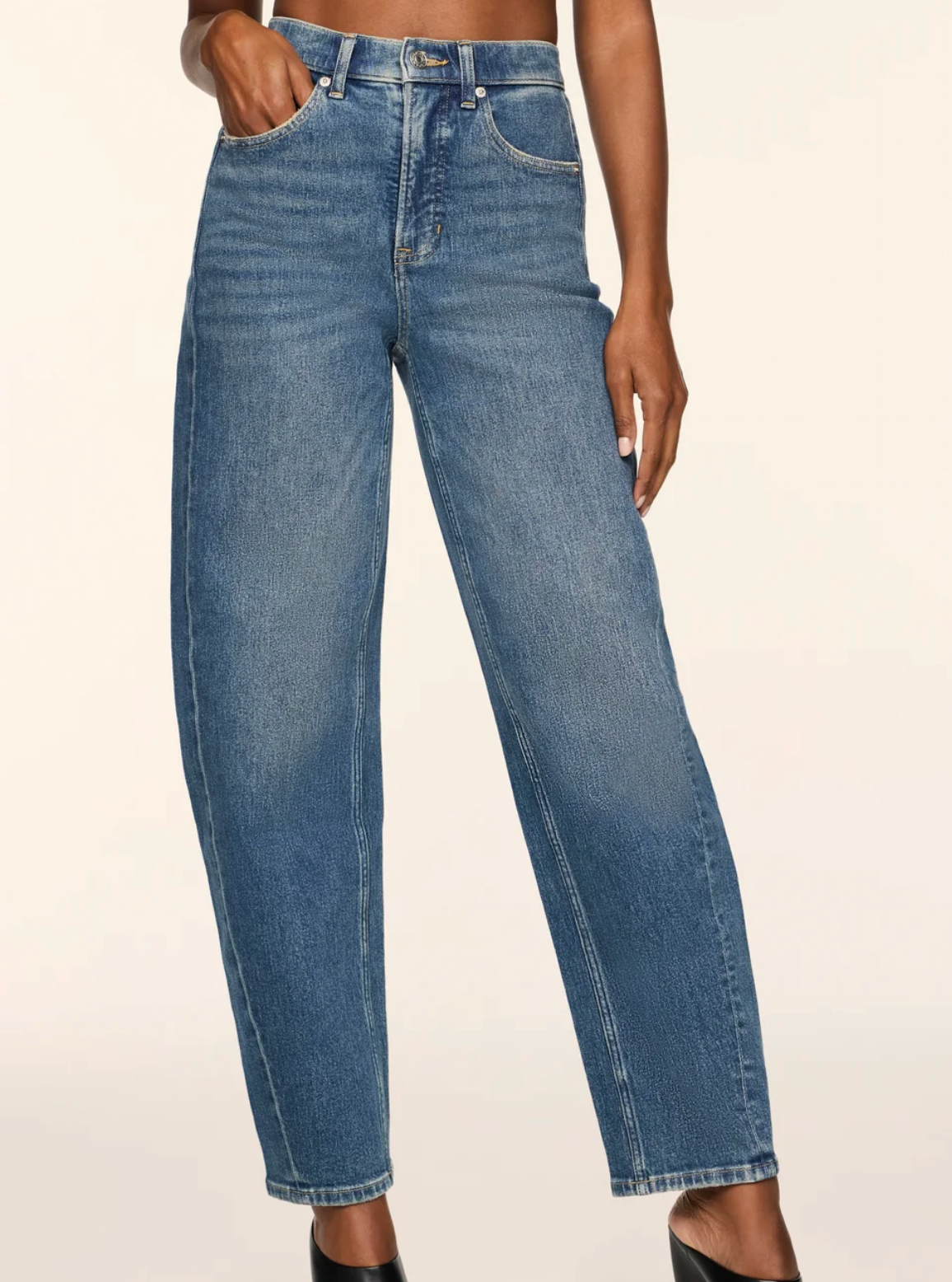 SPANXshape Authentic 360 Barrel Leg Jeans