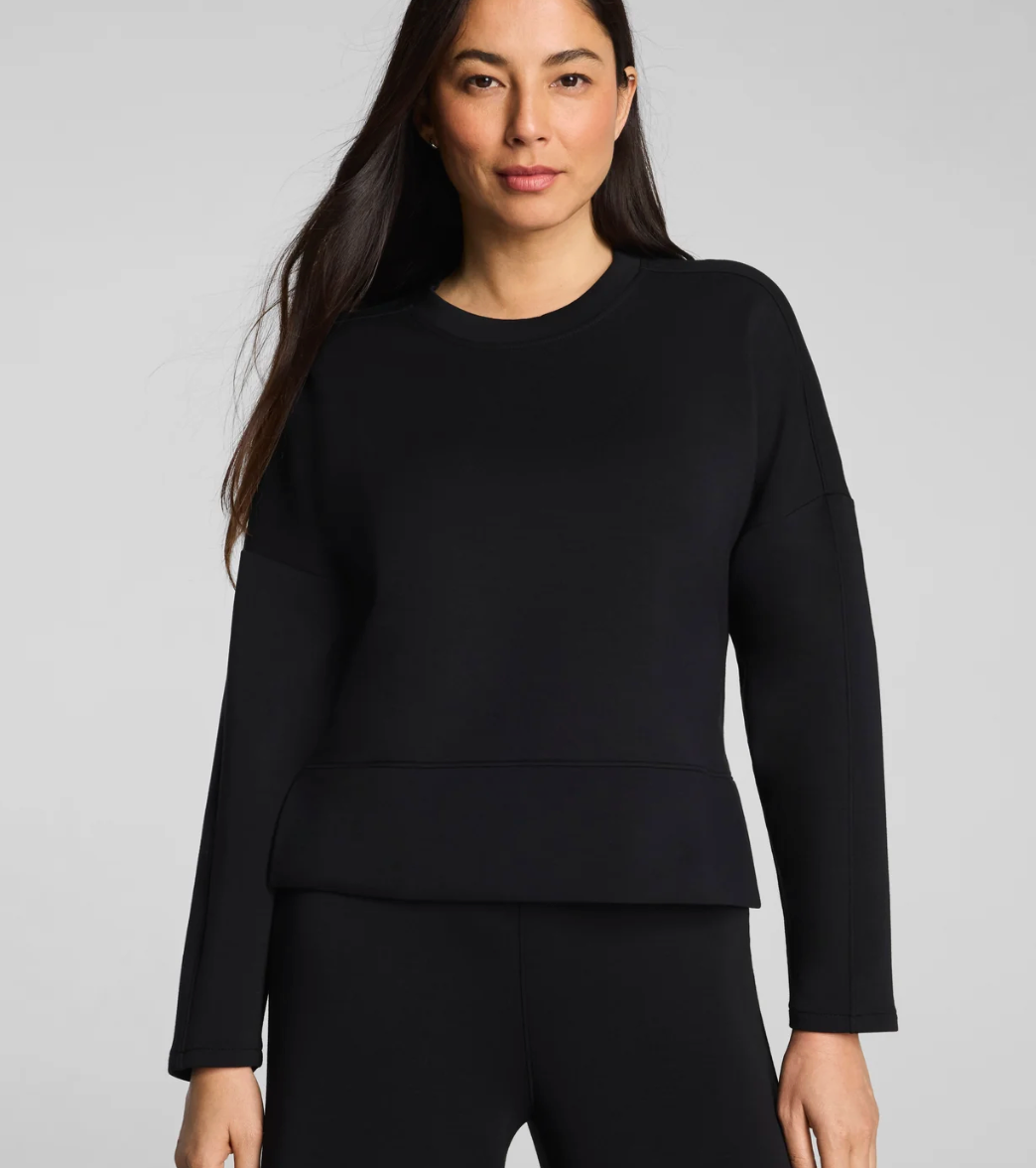 SPANX AirEssentials Crewneck Long Sleeve Top
