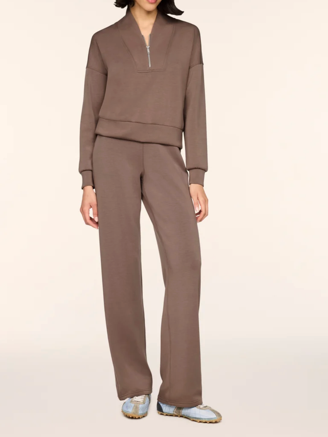 SPANX AirEssentials Shawl Collar Half Zip