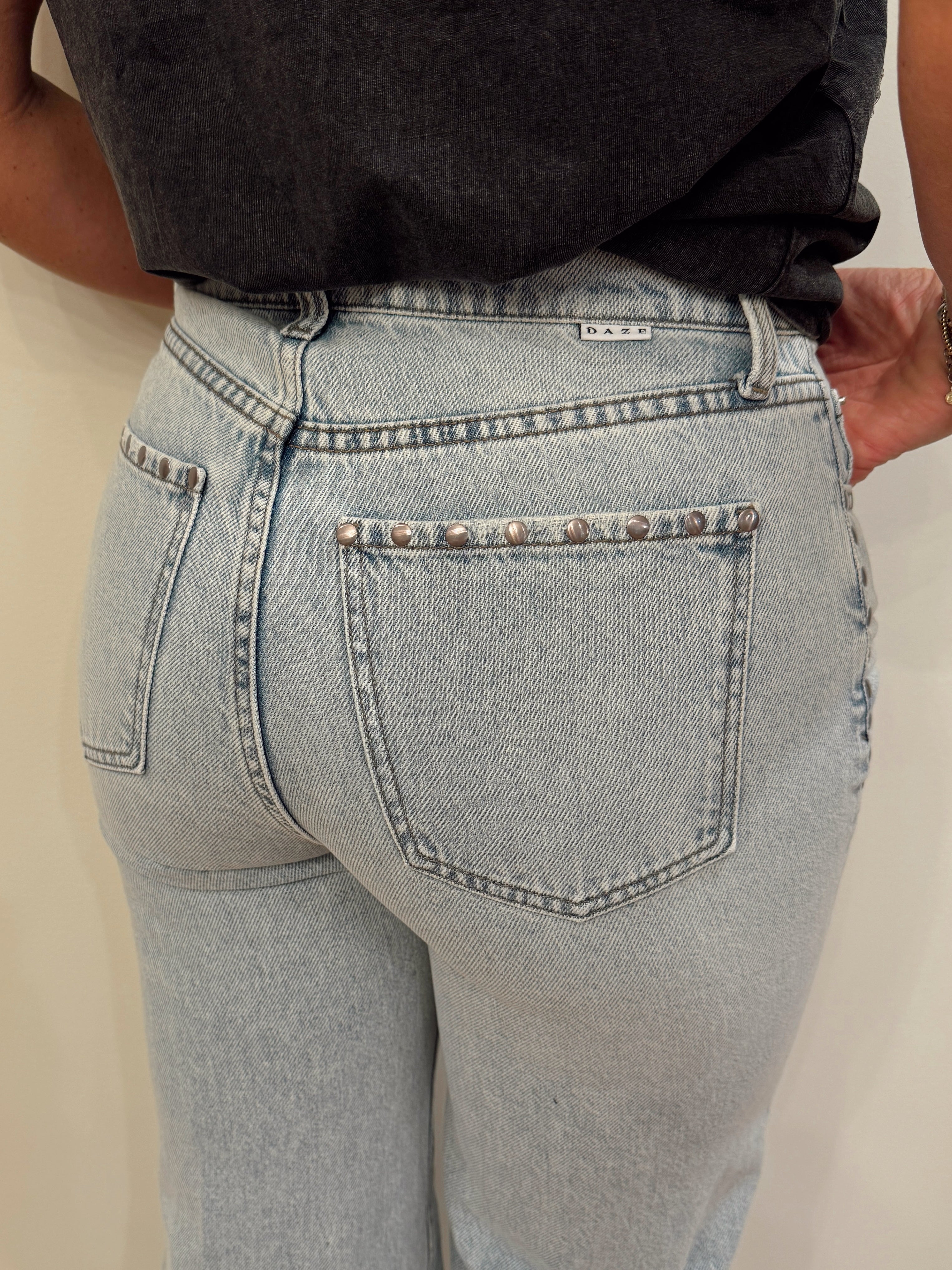 Daze Far Out High Rise Wide Leg