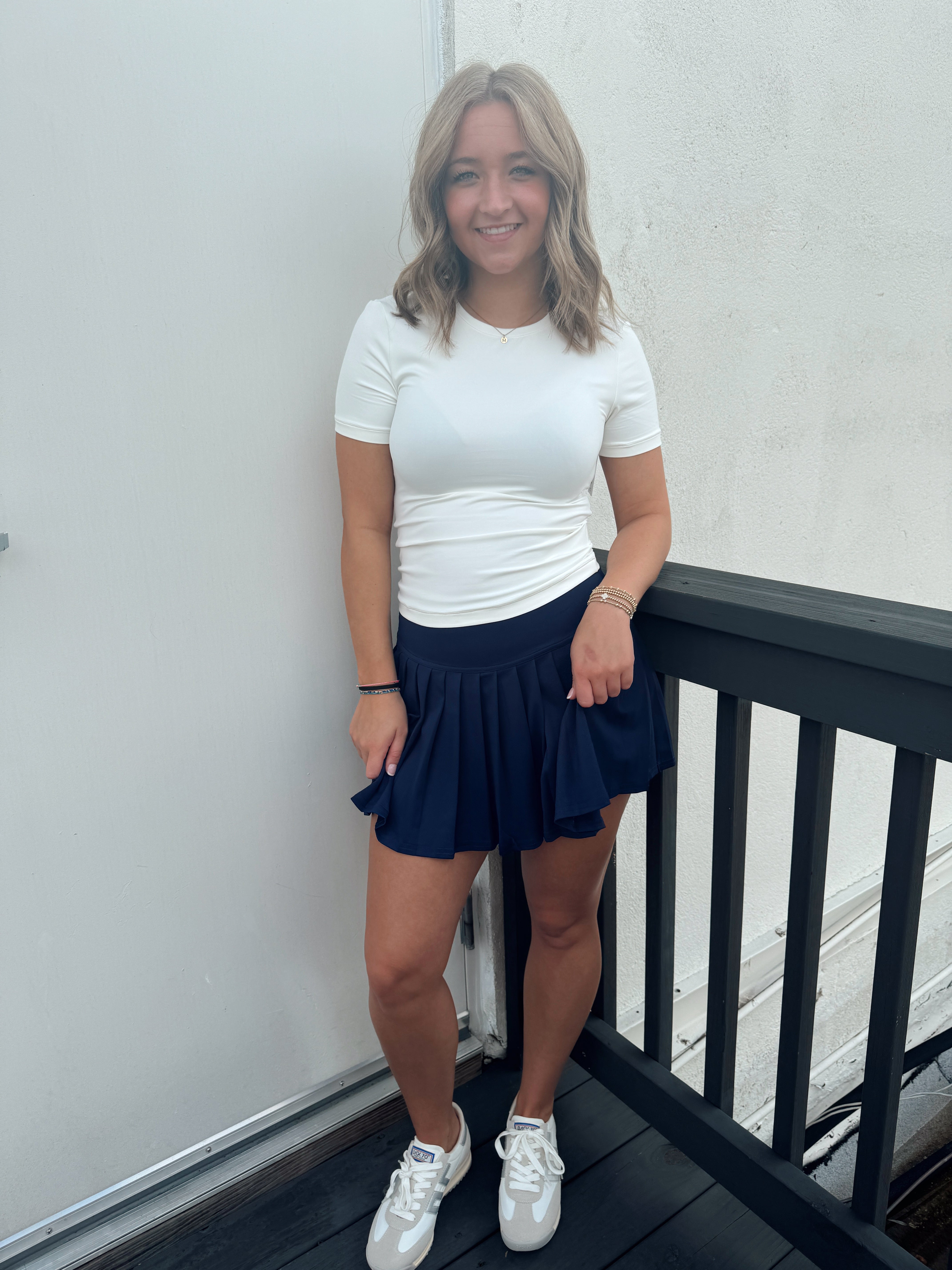 Anabelle Pleated Active Skort