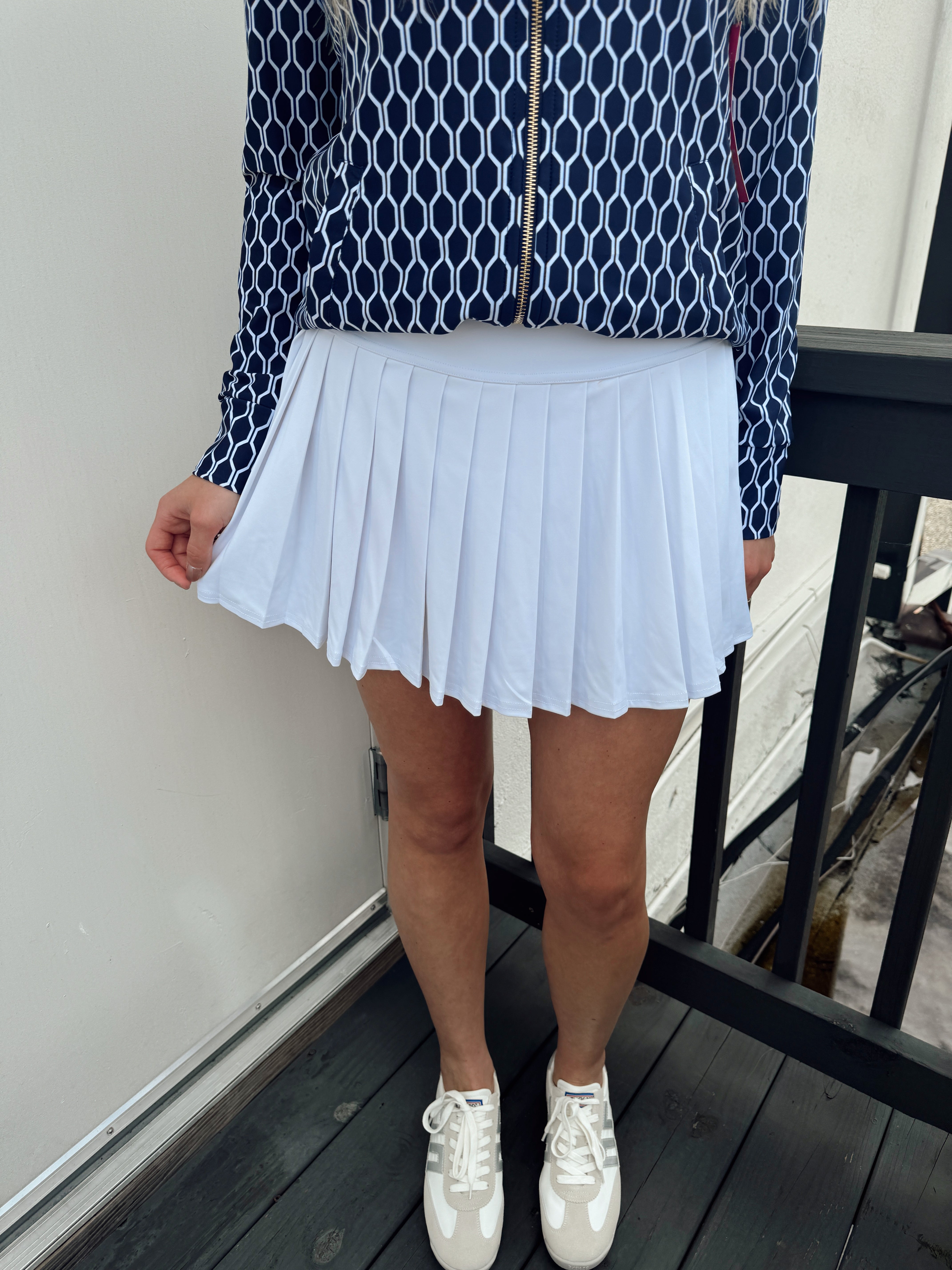 Anabelle Pleated Active Skort