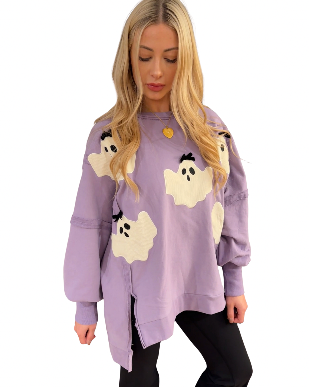 Boo Oversized Drop Shoulder Sweatshirt