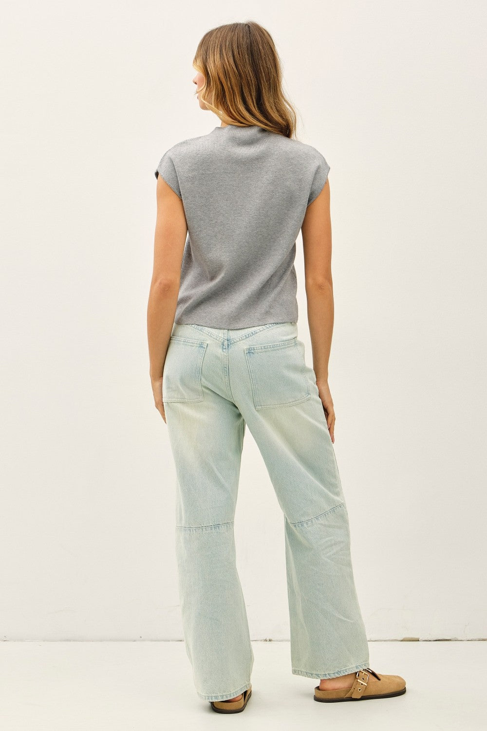 Sunday Soft Button Up Top