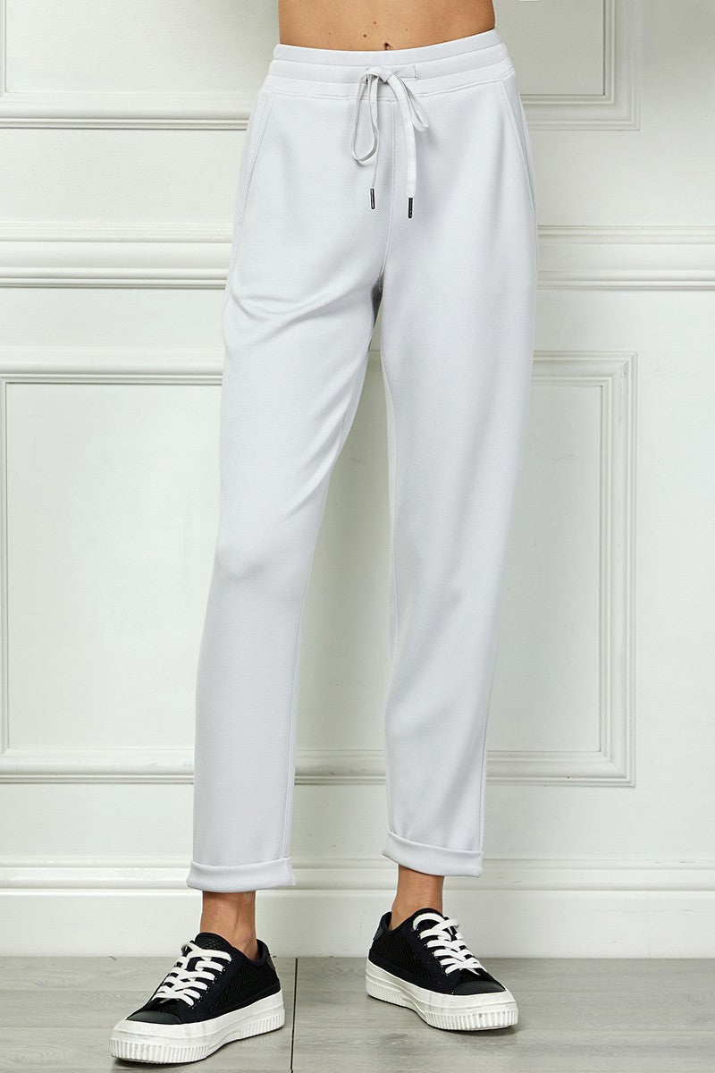 Skylar Soft Scuba Cuffed Pants
