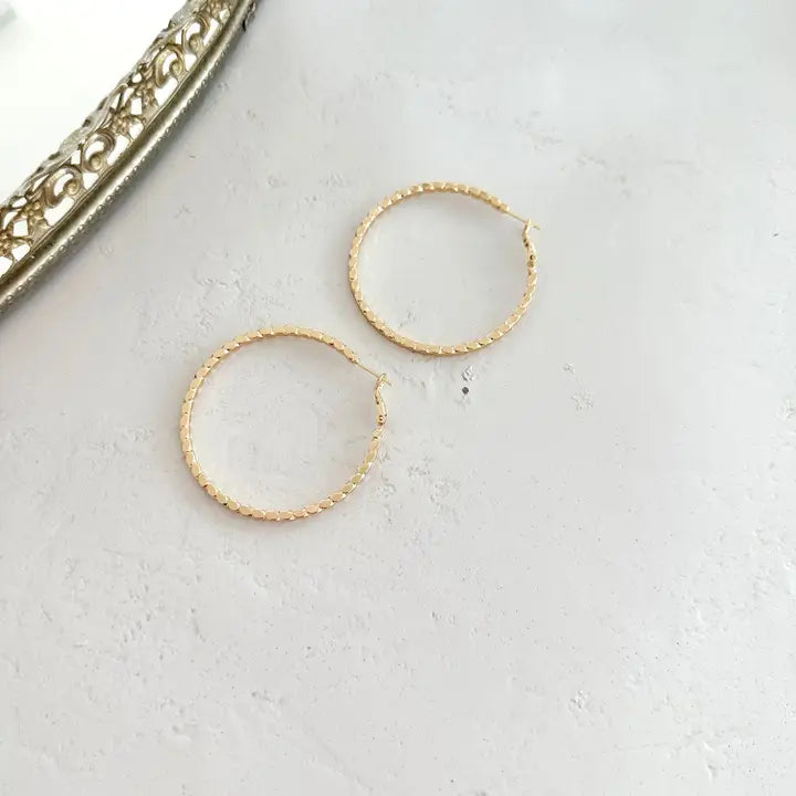 Inspire Designs Premier Hoops - 16k Gold Fill - Final Sale 30% off in cart
